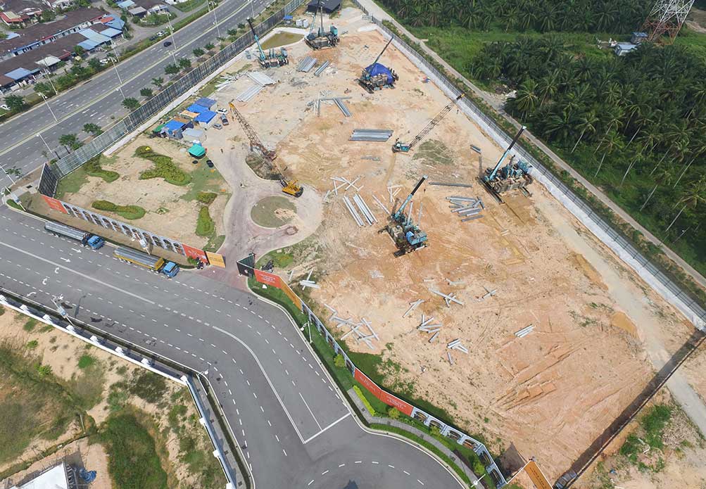 Site Progress Eco Bloom