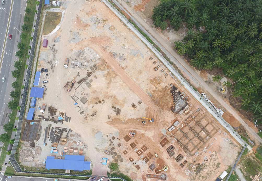 Site Progress Eco Bloom