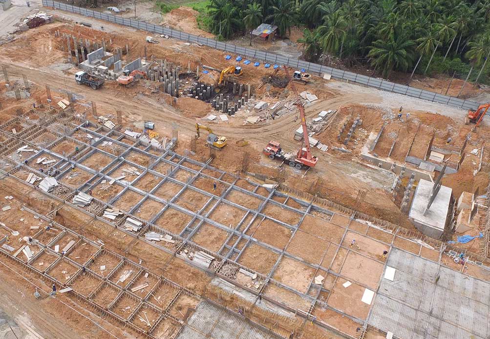 Site Progress Eco Bloom