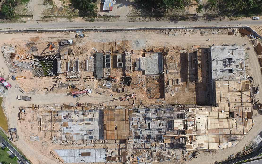 Site Progress Eco Bloom