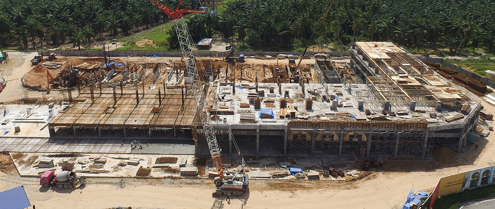 Site Progress Eco Bloom