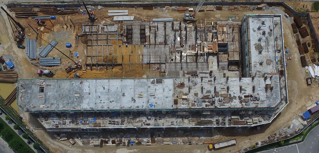 Site Progress Eco Bloom