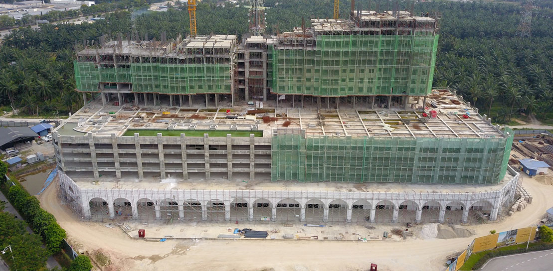 Site Progress Eco Bloom