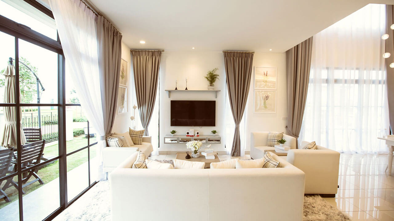 The Alton - Living Hall and Outsude Area