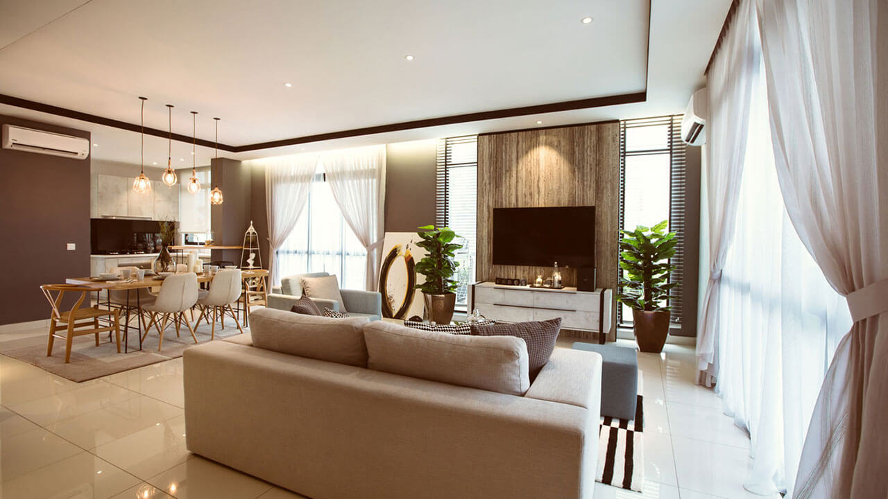 The Charlton - Living Room