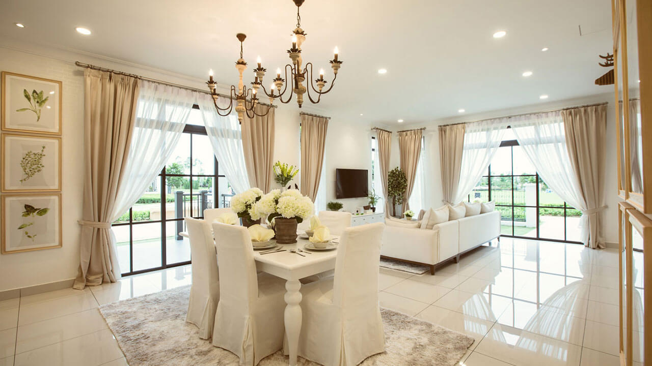 The Quinton - Living and Dining Hall